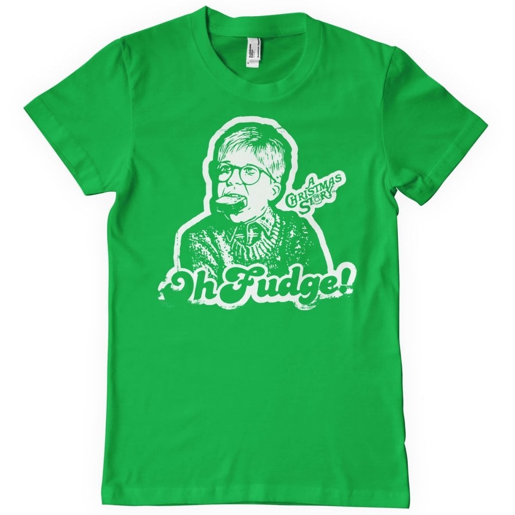 A Christmas Story - Oh Fudge T-Shirt (Green L)