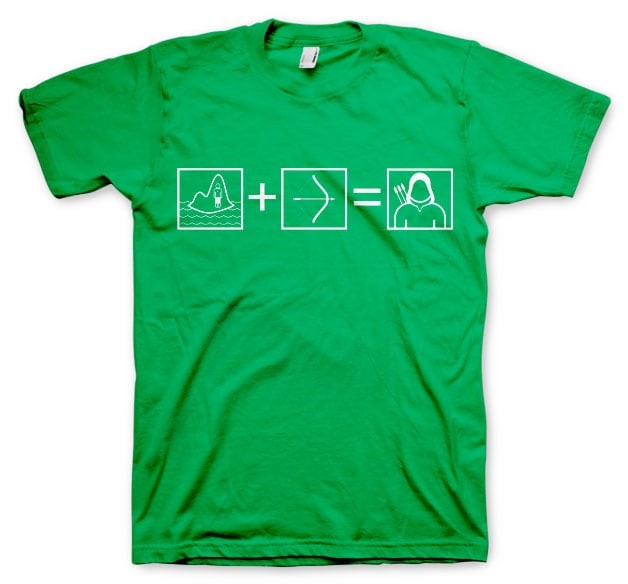 Arrow Riddle T-Shirt (Green M)