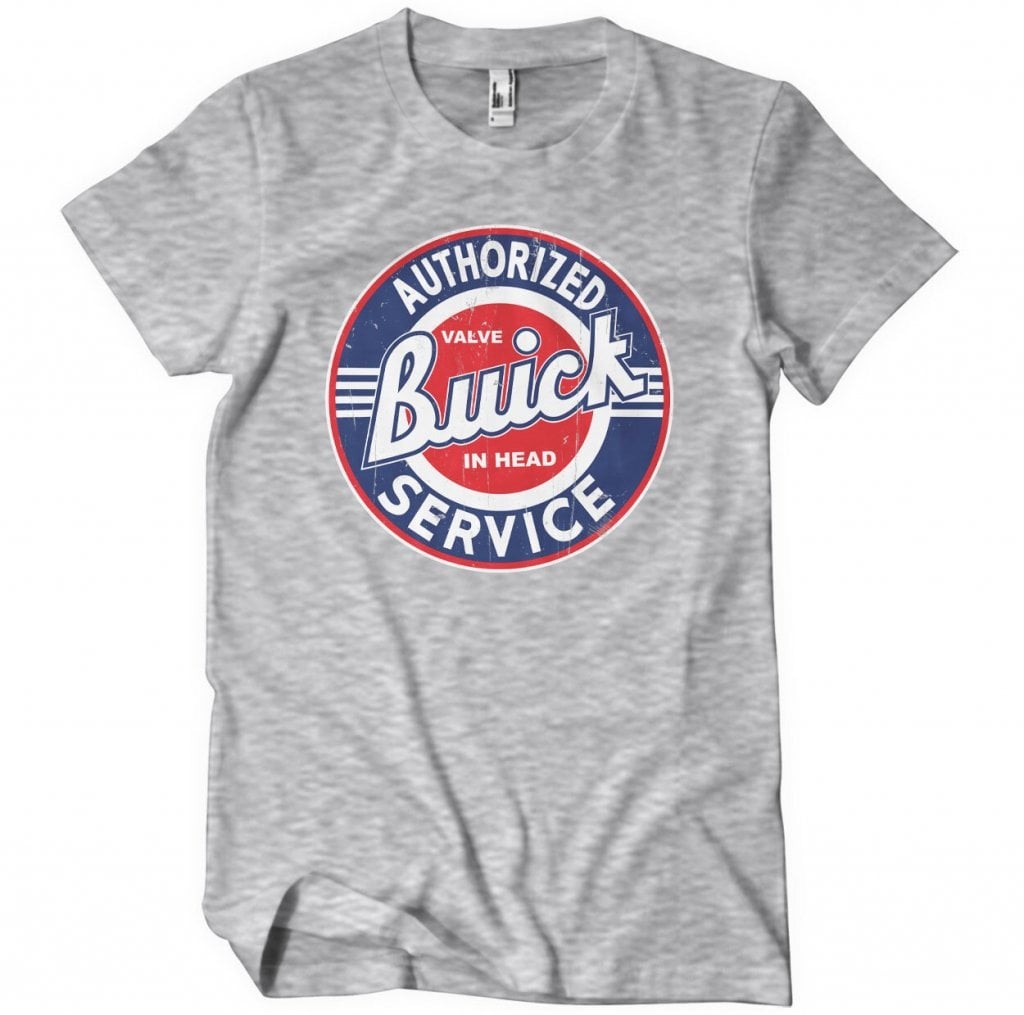 Buick Service Logo T-Shirt (HeatherGrey L)