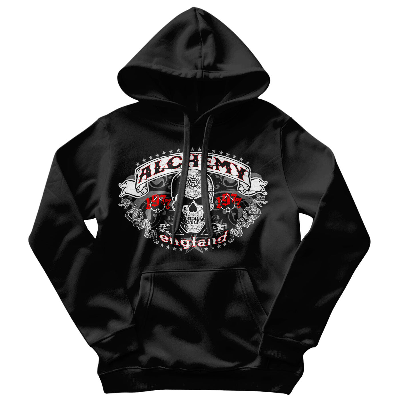 Alchemy England Omega Logo Hoodie (3XL Black)