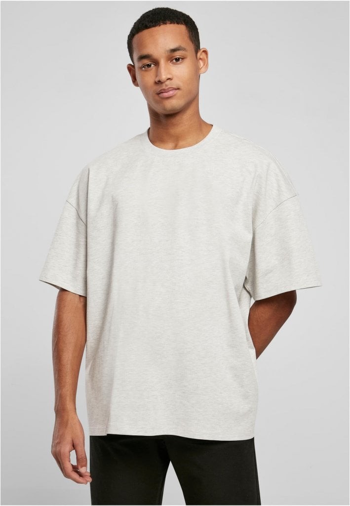 Extra tjock oversized T-shirt herr (3XL lightgrey)