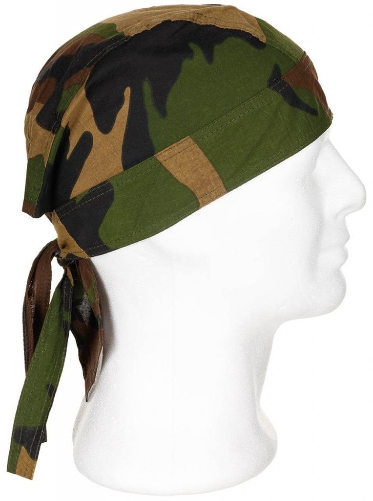 Head scarf - woodland