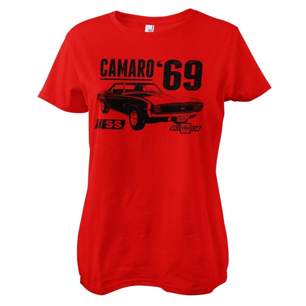 Camaro SS 1969 Girly Tee (DarkGrey L)