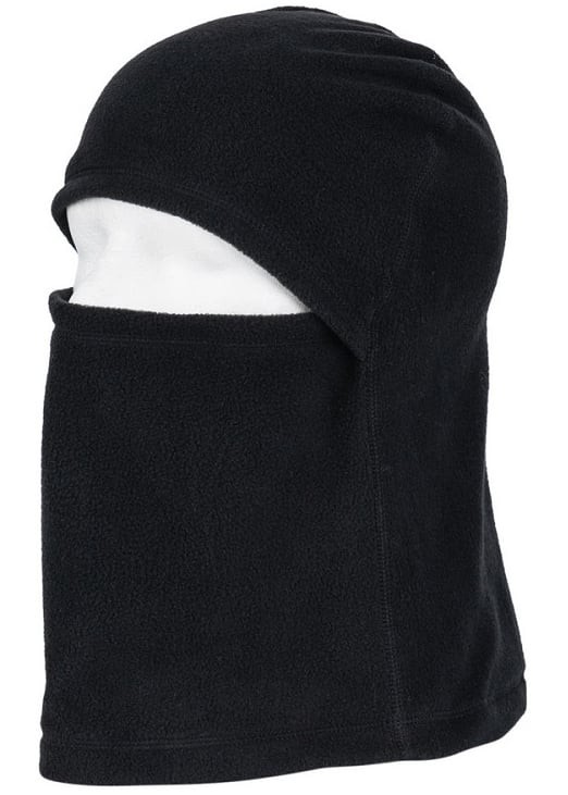 Balaklava tubhalsduk i fleece (Black)