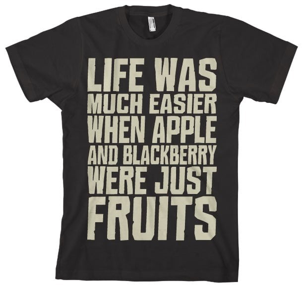 Life Was Easier... T-Shirt (Black XXL)