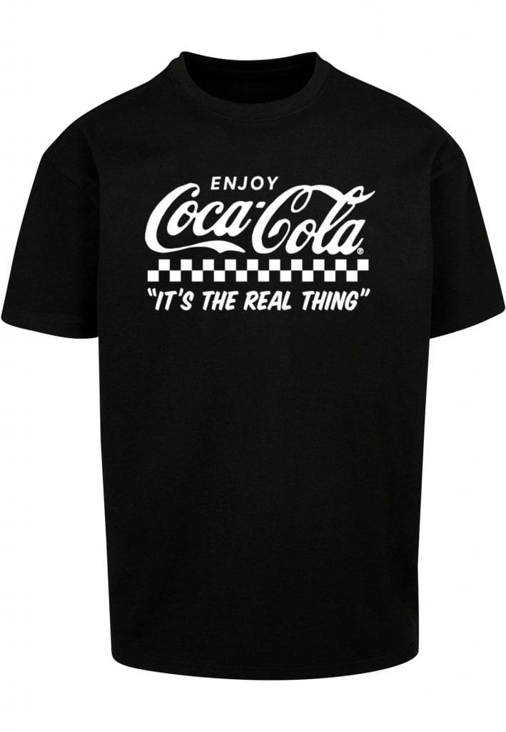 Coca-Cola Enjoy Coke oversized T-shirt herr (black S)