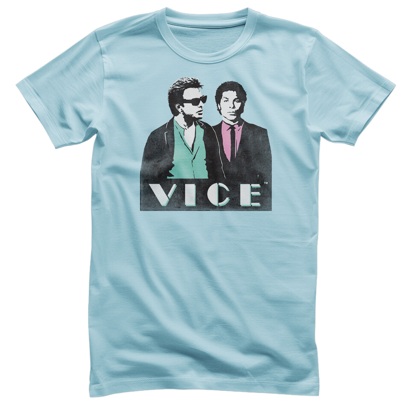 Crockett & Tubbs Vice T-Shirt (L Skyblue)