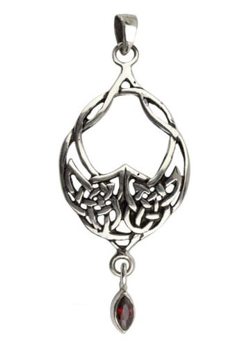 "Celtic Knot" zirconia - hängsmycke
