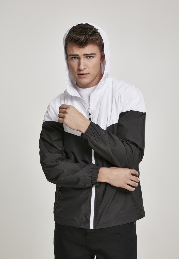 2-ton tech vindjacka (S wht/blk)