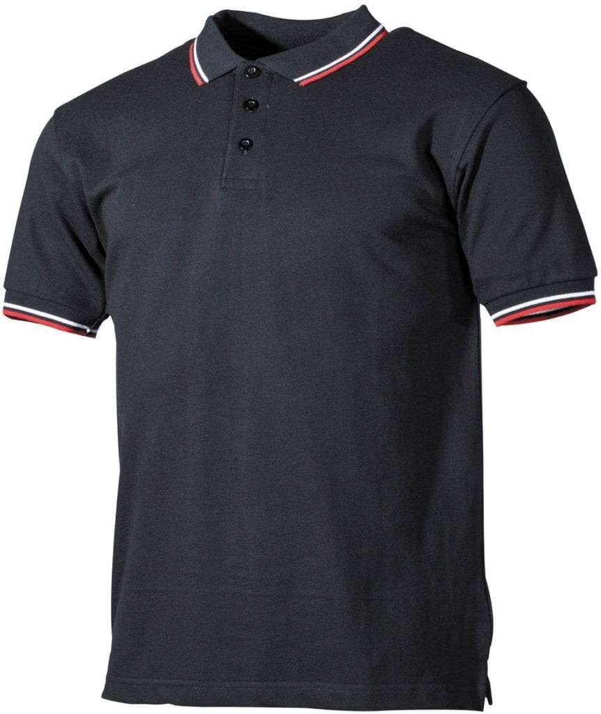 Pikétröja engelsk stil (black S)