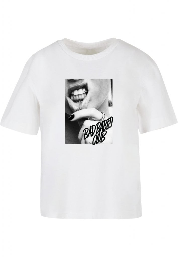 Lip Tattoo Tee (3XL white)