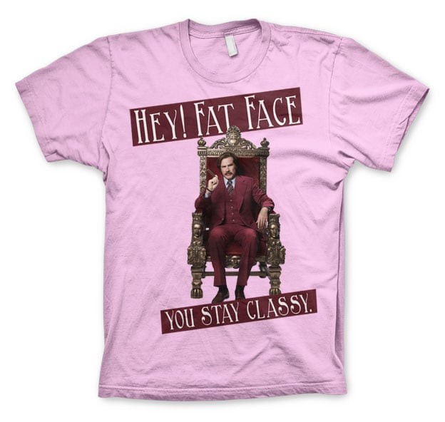 Hey! Fat Face T-Shirt (L HeatherGrey)