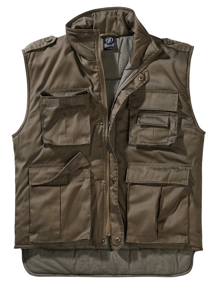 Fodrad ranger väst (4XL olive)