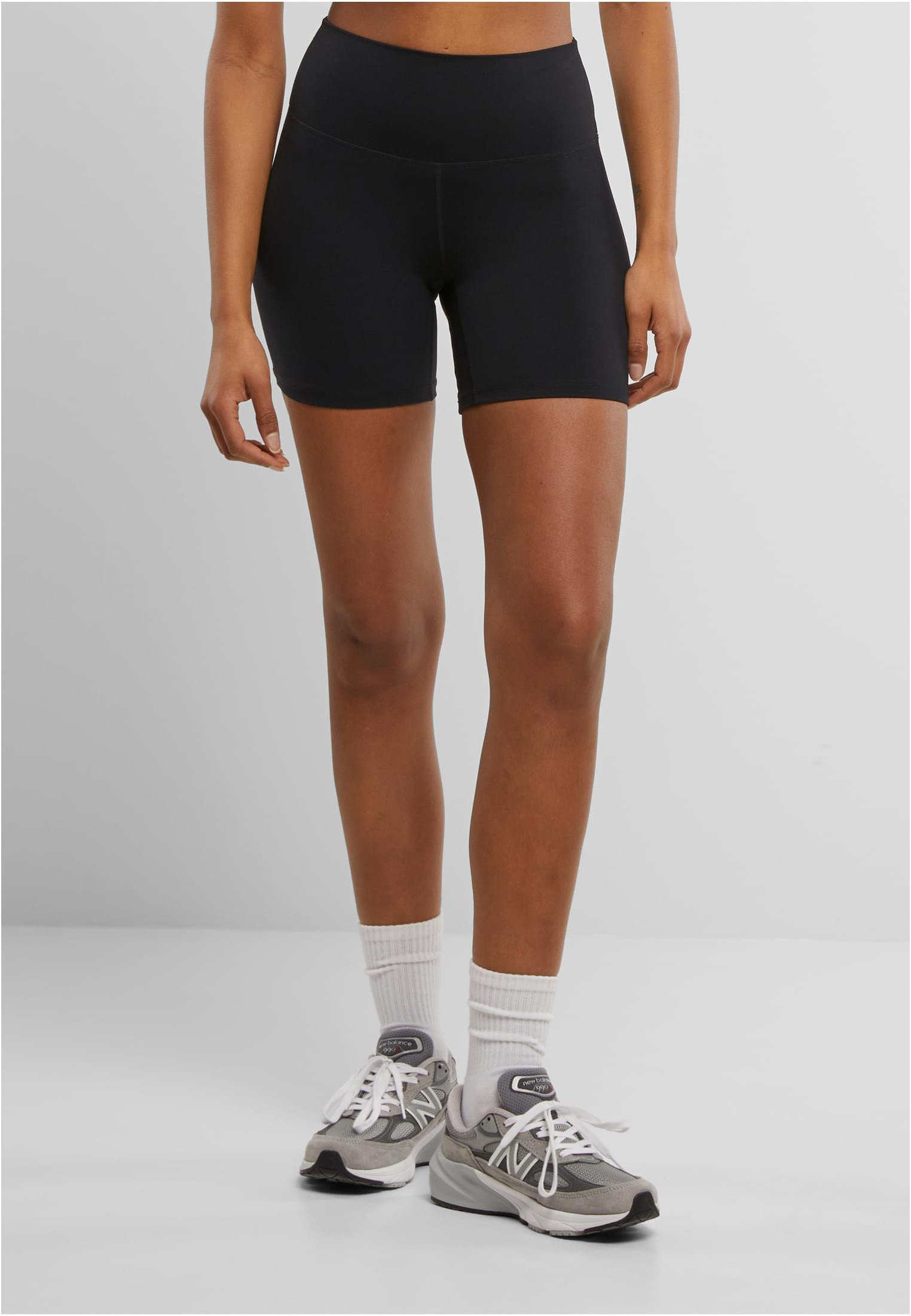 Cykelbyxor för damer med elegant passform och stöd (L black)