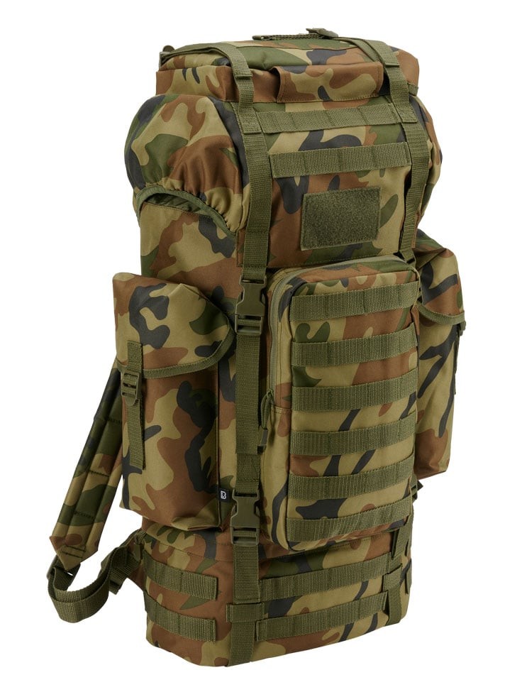 Vandringsryggsäck camo med MOLLE (woodland)