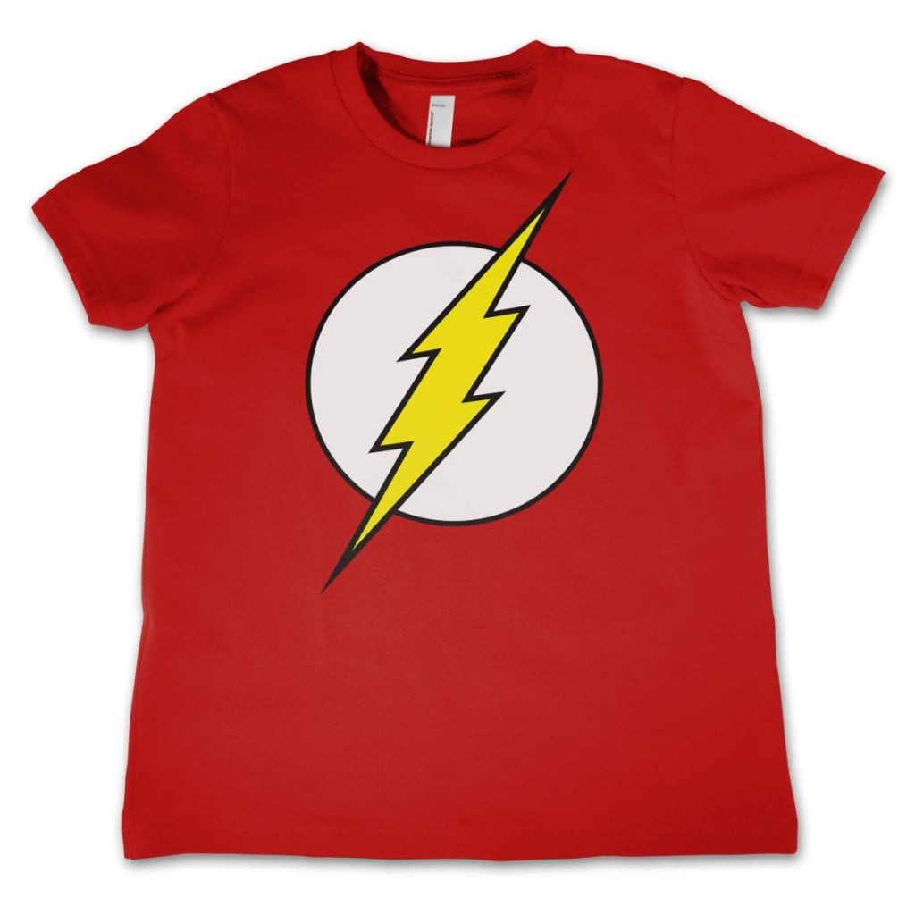 The Flash Emblem Kids T-Shirt (3-4 år Red)