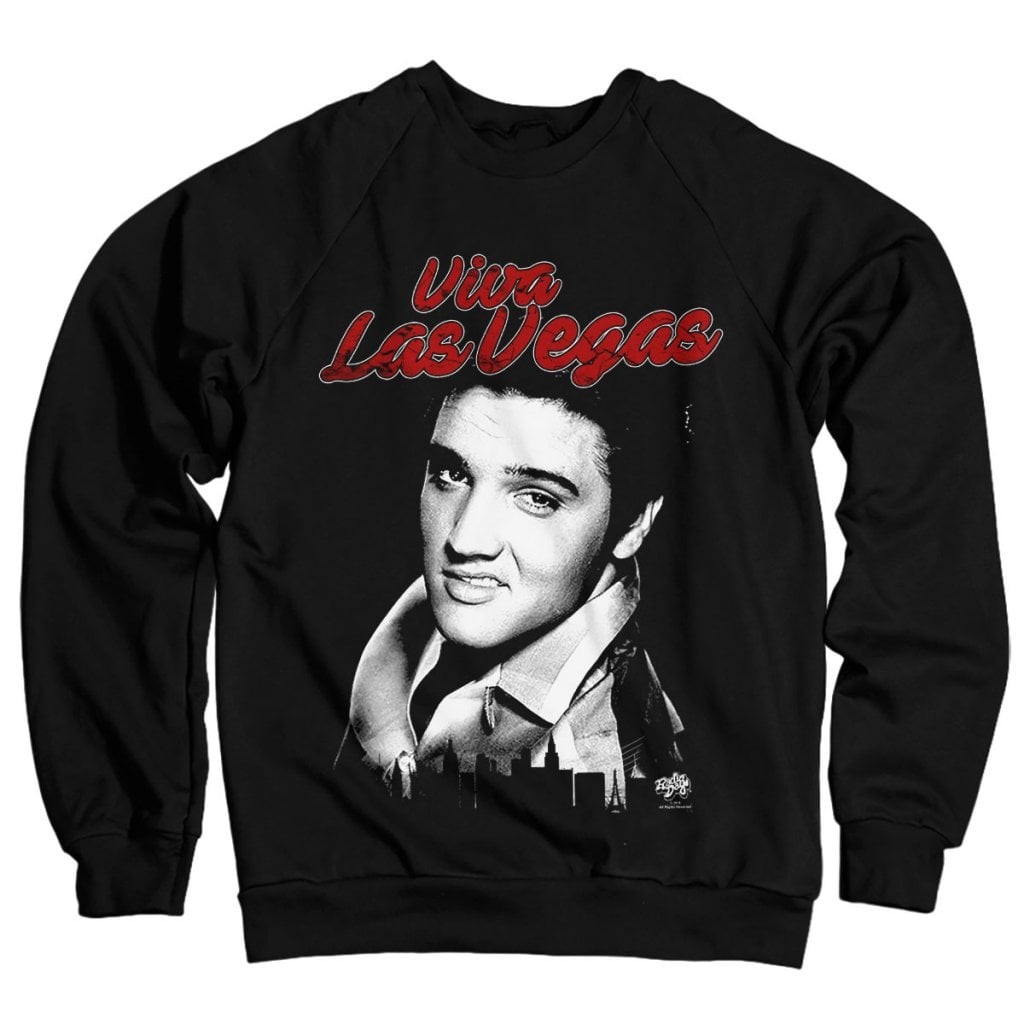 Elvis - Viva Las Vegas Sweatshirt (Black M)