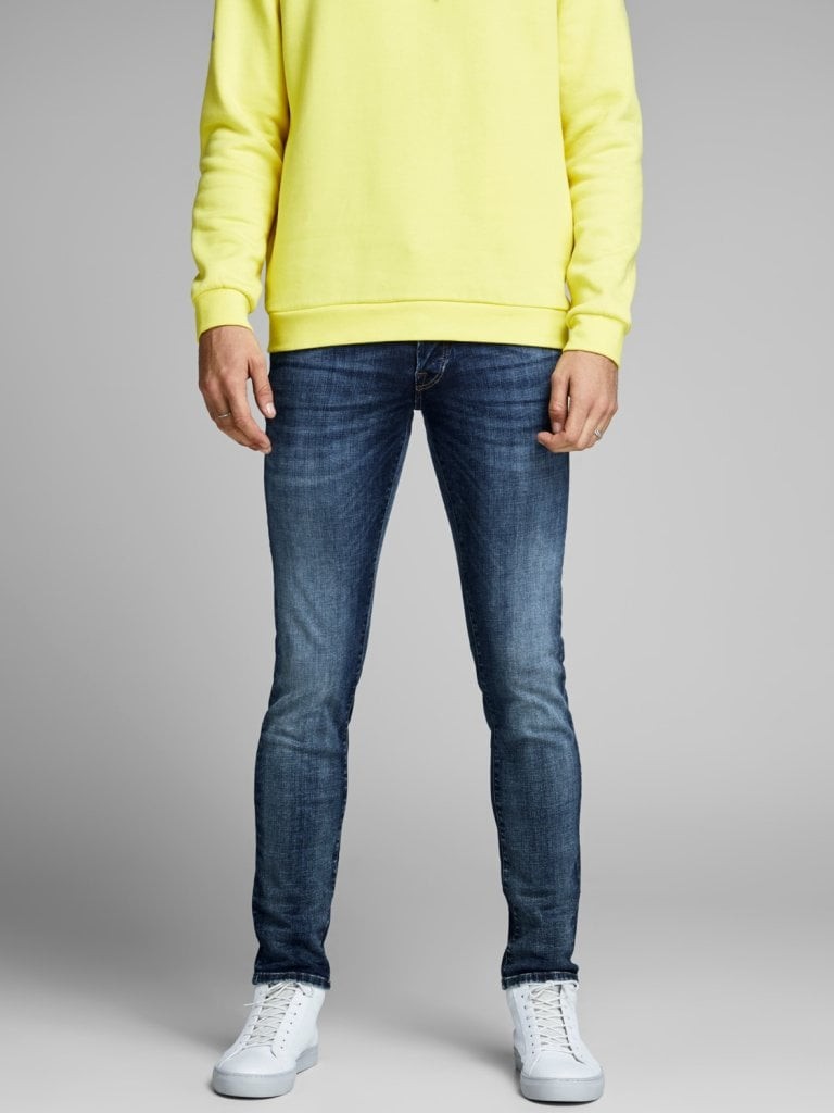 Glenn icon JJ057 slimfit jeans (Blue Denim 27/30)