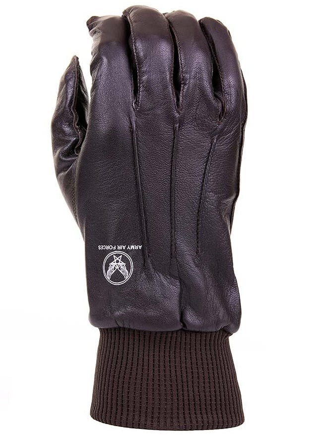 Air force skinnhandskar (Brown L)