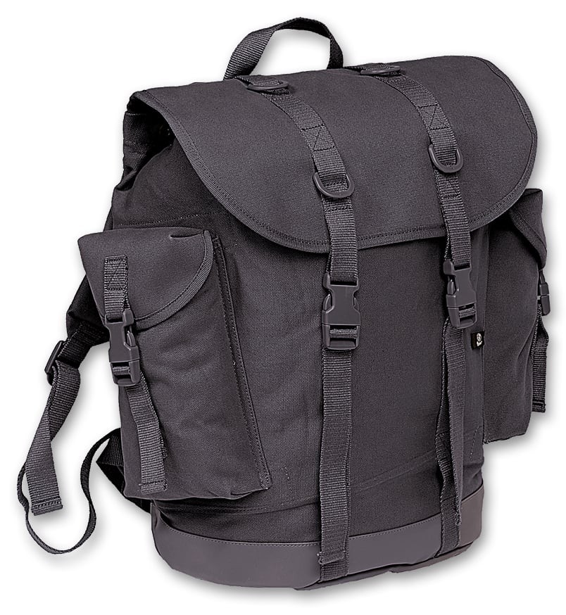 Tyska försvarets jägarryggsäck BW (black)