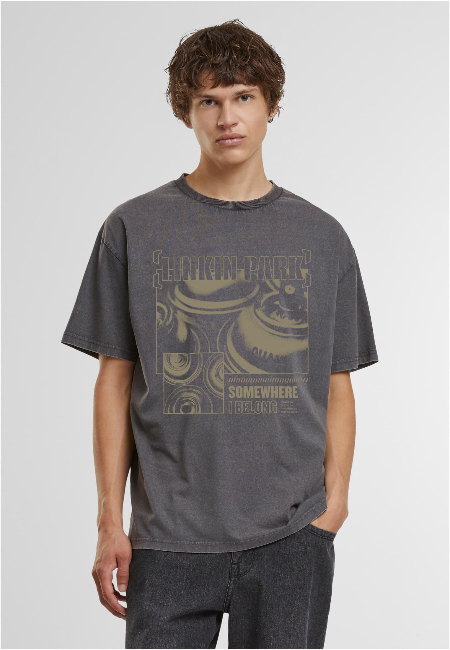 Linkin Park Somewhere I Belong Vintage T-shirt (L magnet)