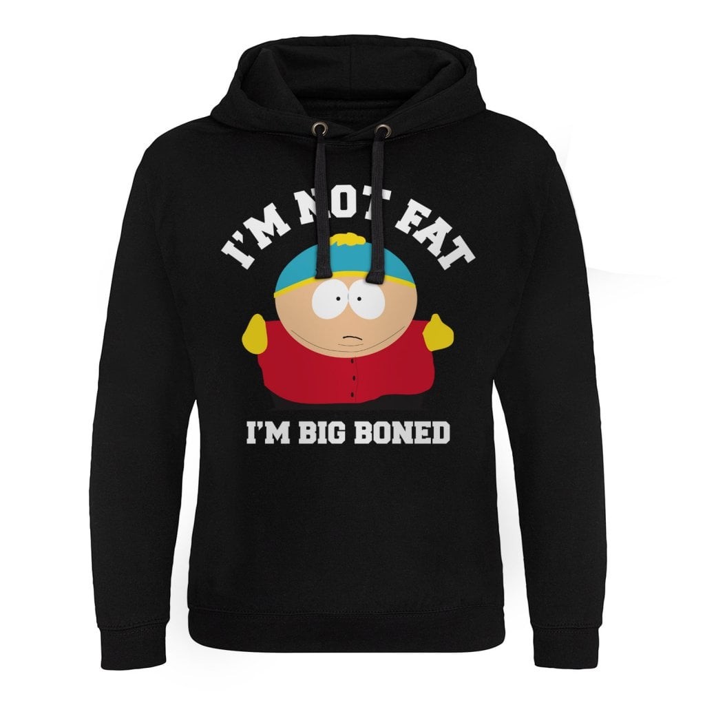 I'm Not Fat - I'm Big Boned Epic Hoodie Herr (Black L)