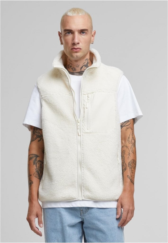 Teddy väst herr (3XL whitesand)