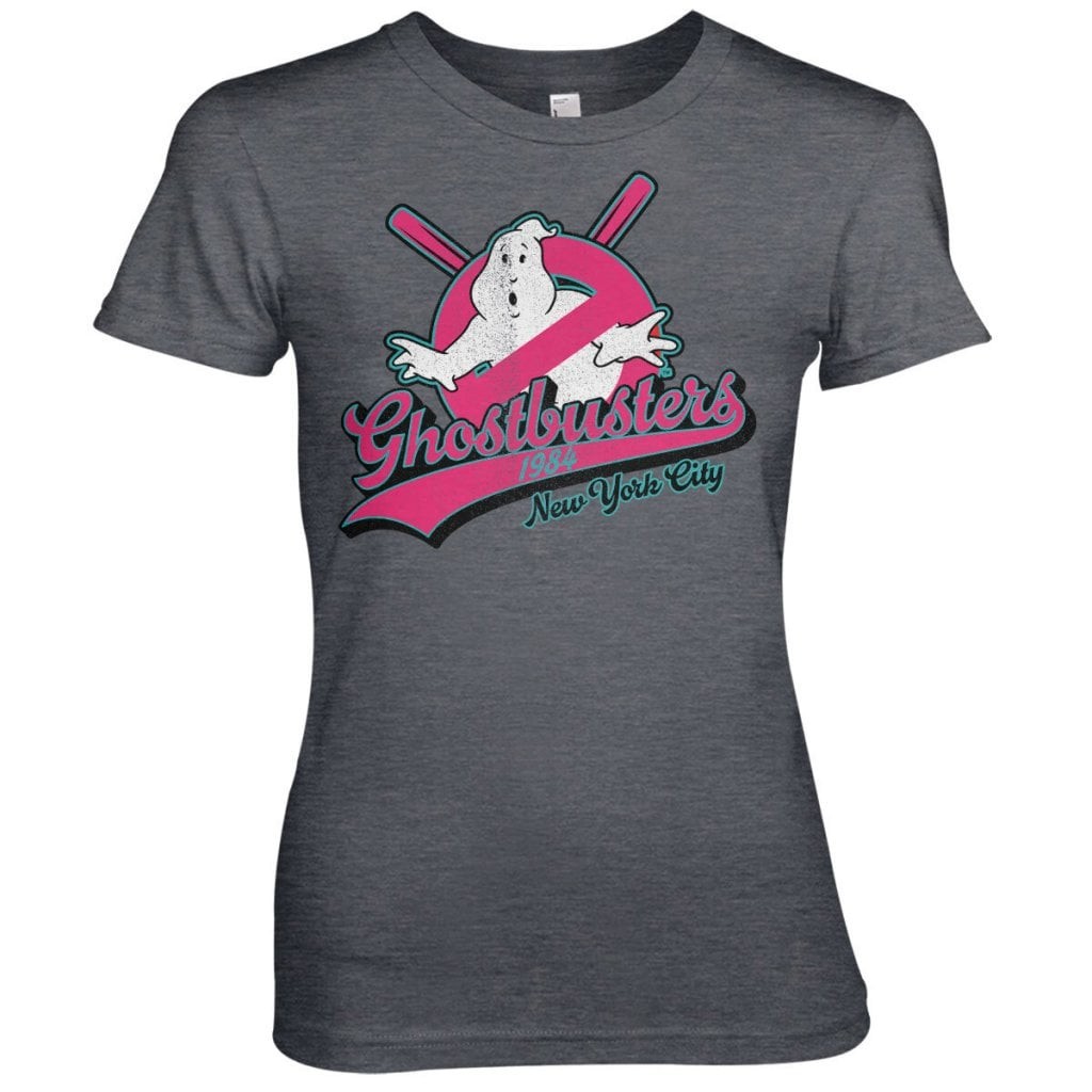 Ghostbusters - New York City Girly Tee (DarkHeather L)