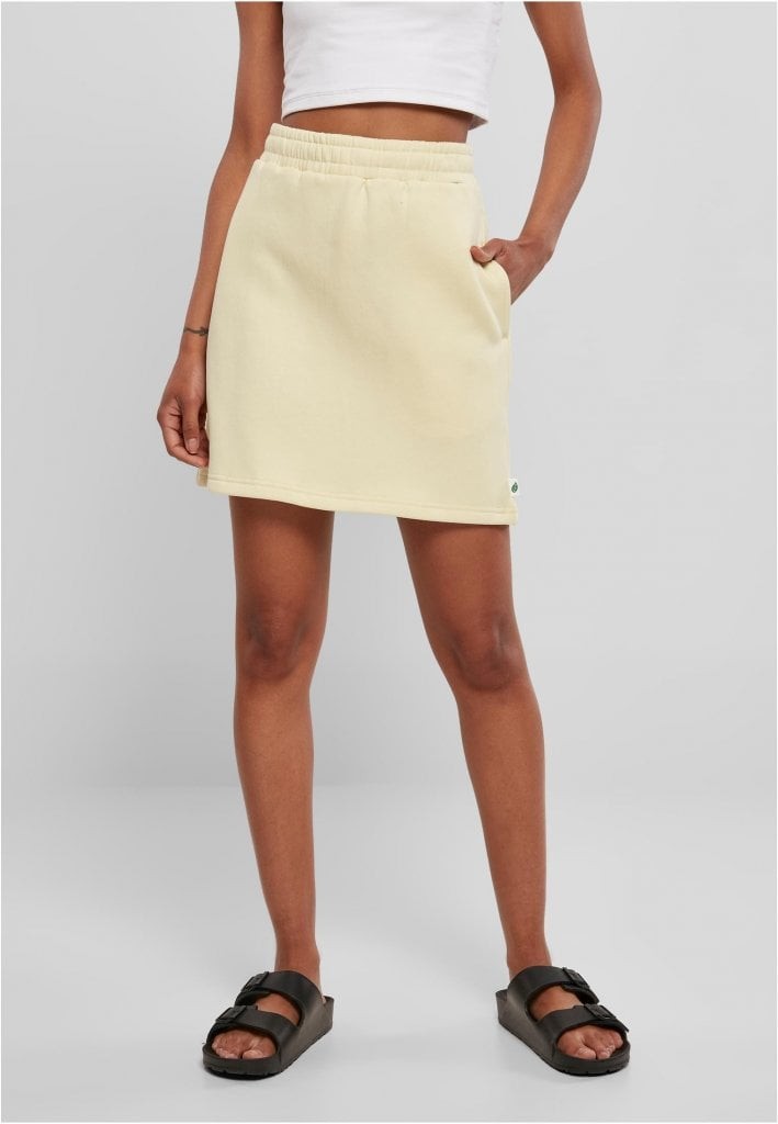 Ladies Organic Terry Mini Skirt (XS softyellow)