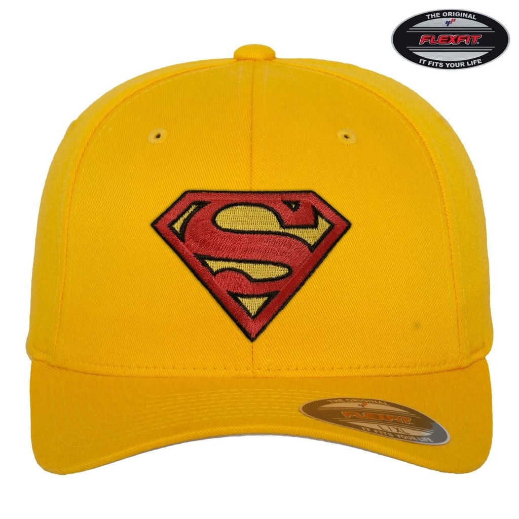 Superman Flexfit Cap (S/M Yellow)