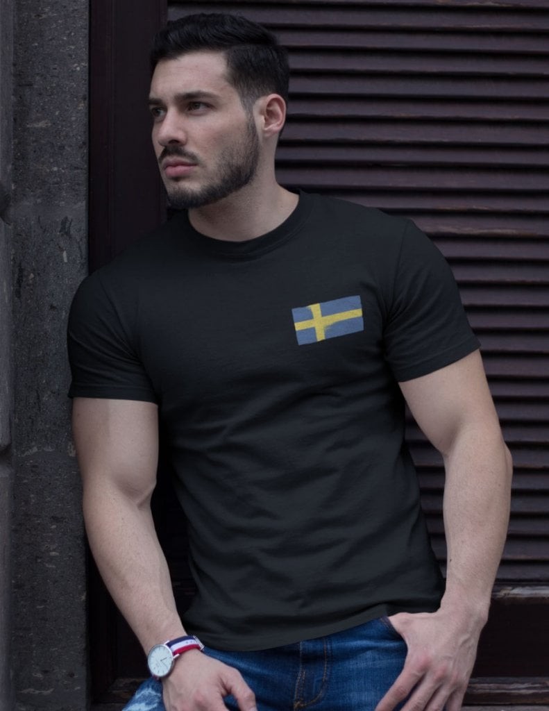 Swedish flag T-shirt (S)