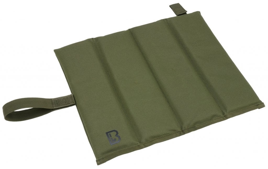 Sittunderlag med fästelement (olive)
