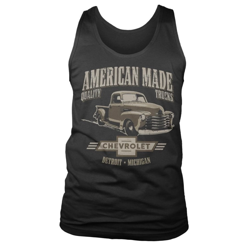 American Made Quality Trucks Tank Top (Black L)