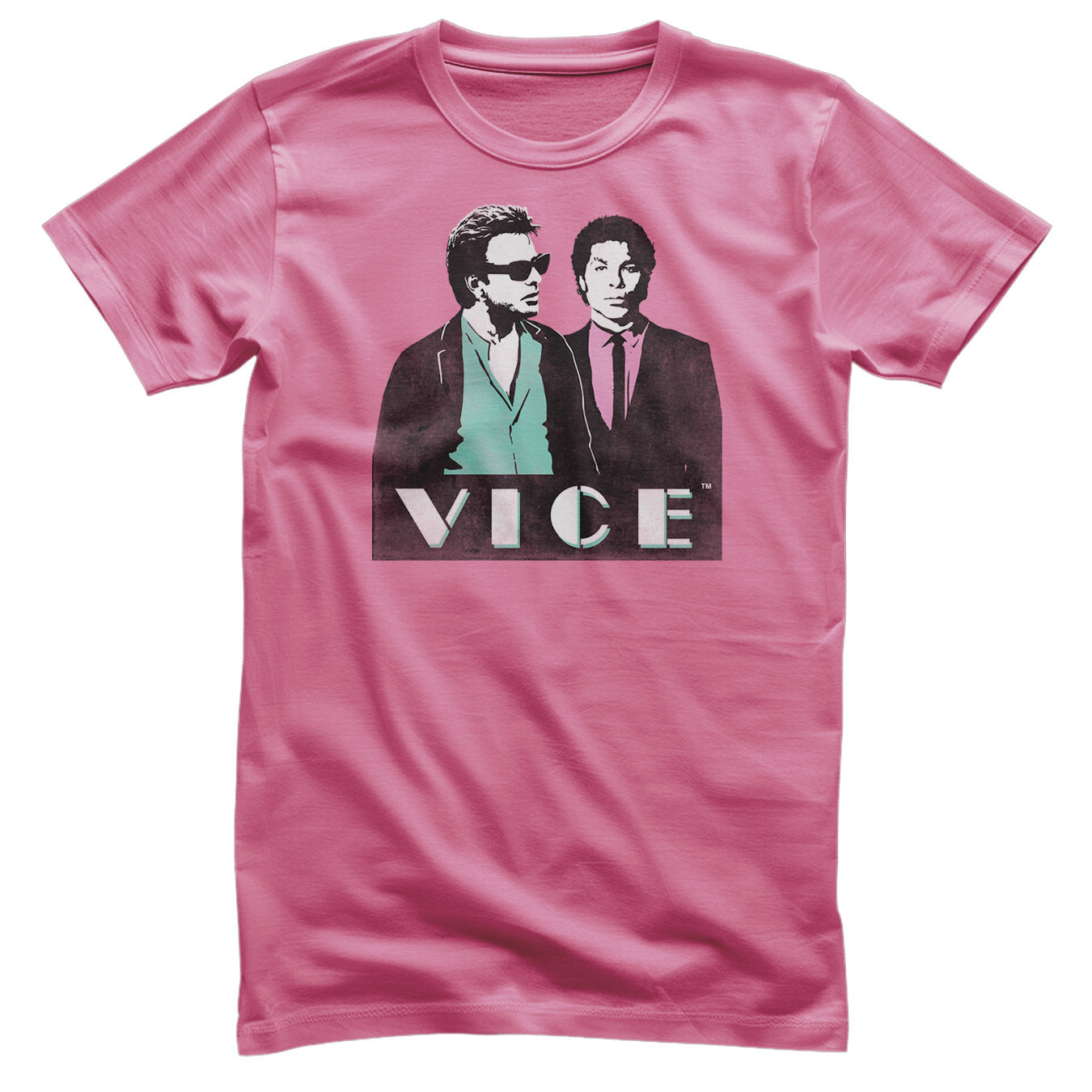 Crockett & Tubbs Vice T-Shirt (L Pink)