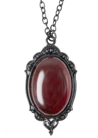 "Red Crystal" - halsband