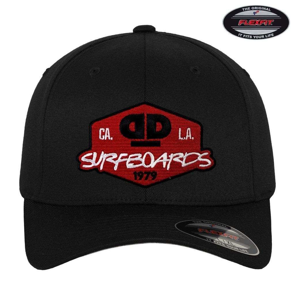Dope&Deep Surfboards Flexfit Cap (Black L/XL)