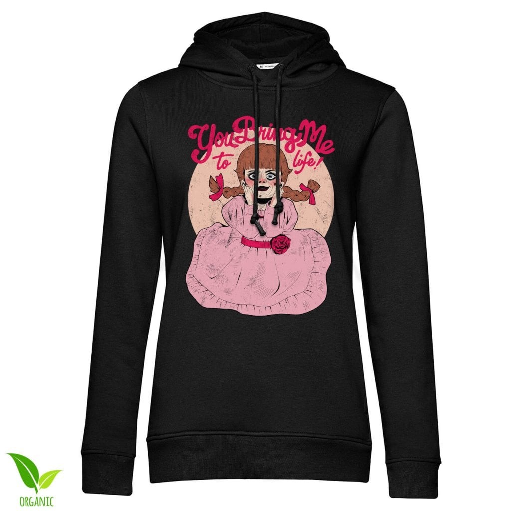 You Bring Me To Life Girls Hoodie (Black L)