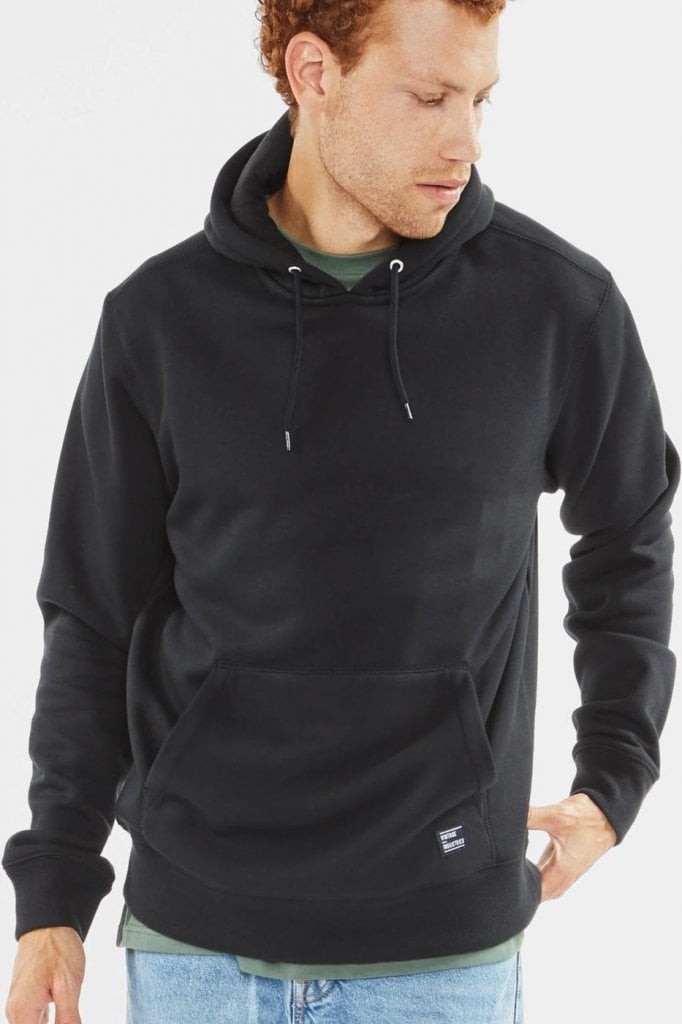 Klassisk hoodie premium (L sand)