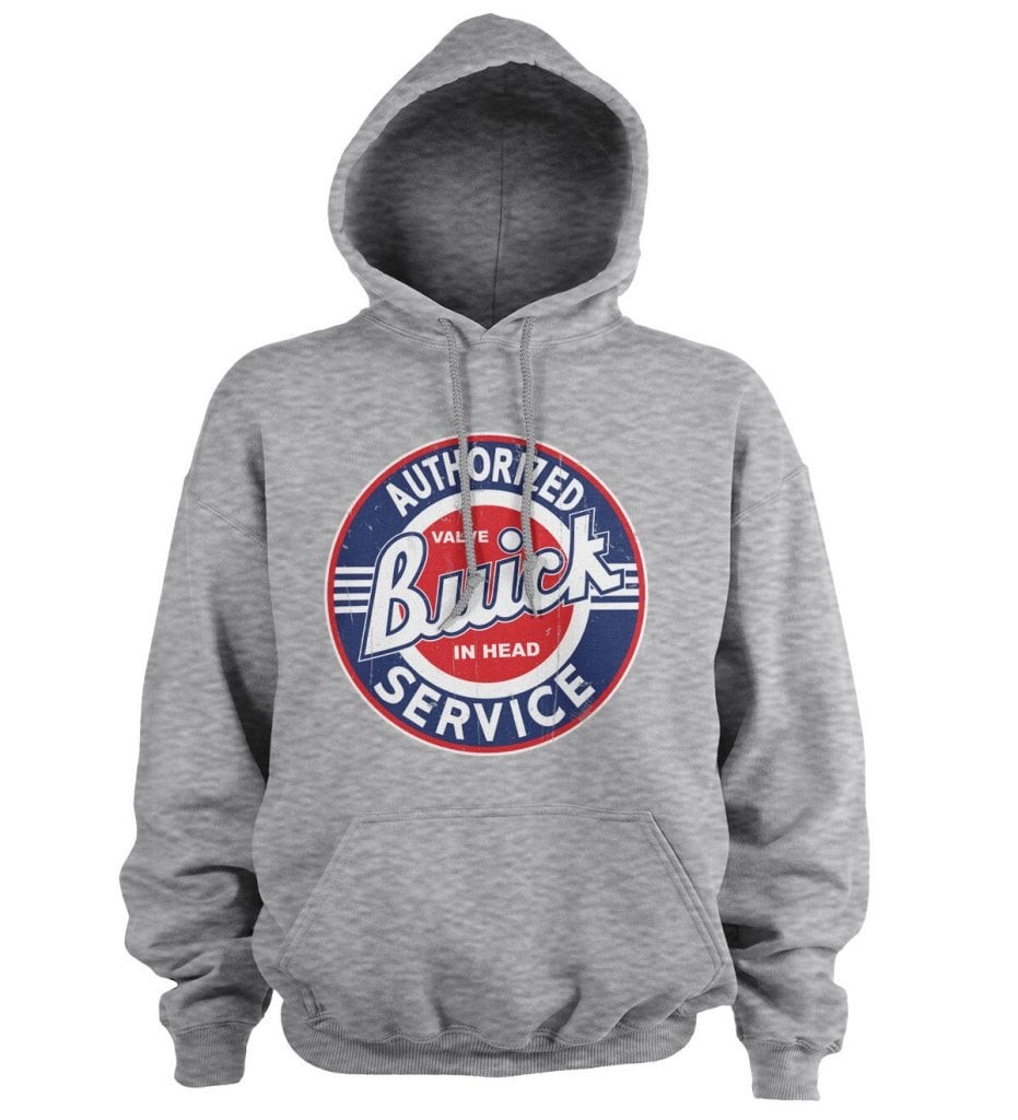 Buick Service Logo Hoodie (HeatherGrey L)