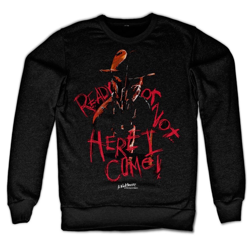 A Nightmare On Elm Street - Here I Come Sweatshirt (Black M)