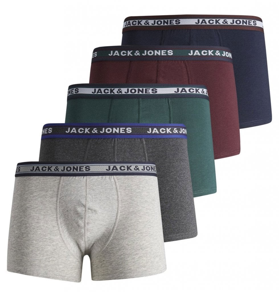 5-pack boxershorts i blandade färger barn (128)