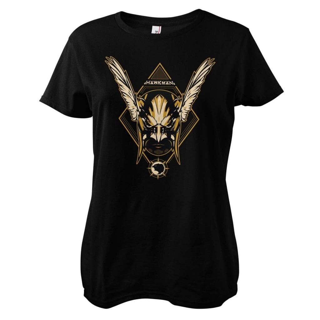 Black Adam - Hawkman Girly Tee (Black L)