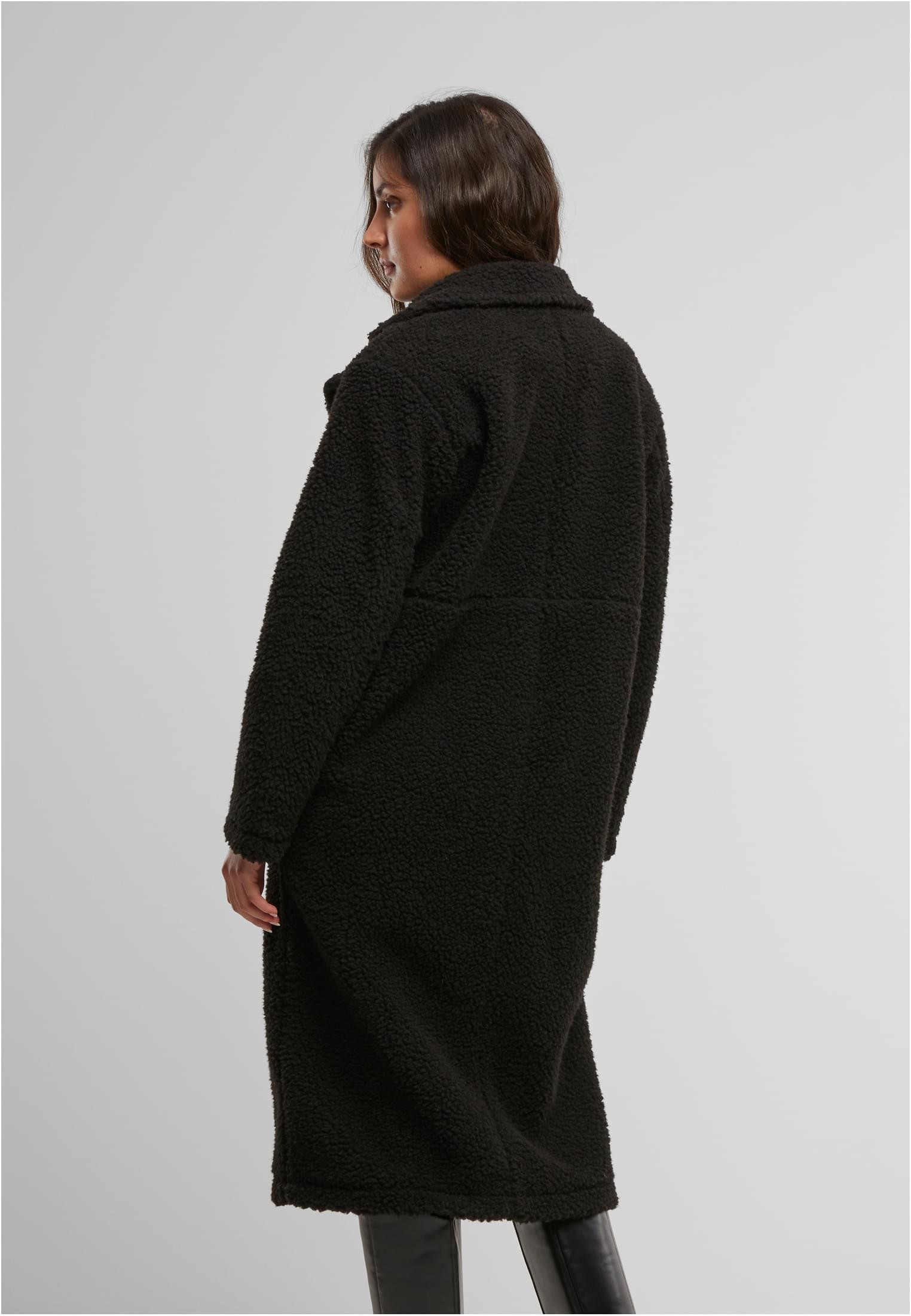 Lång Teddyrock Svart Dam (L black)