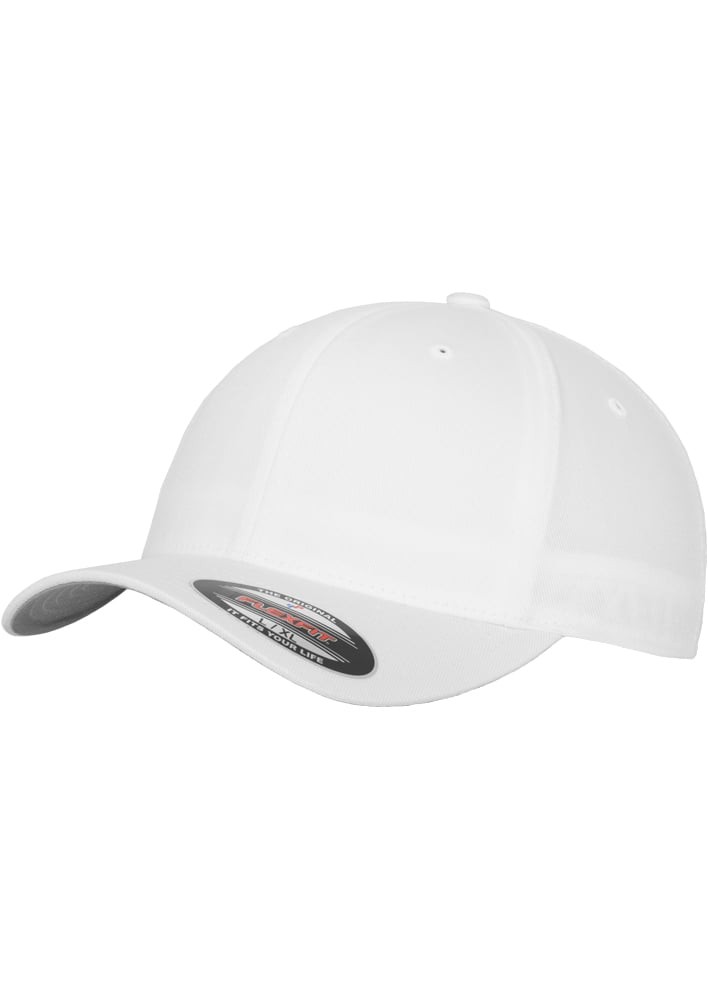 Vit flexfit keps 5 panel (XXL White)
