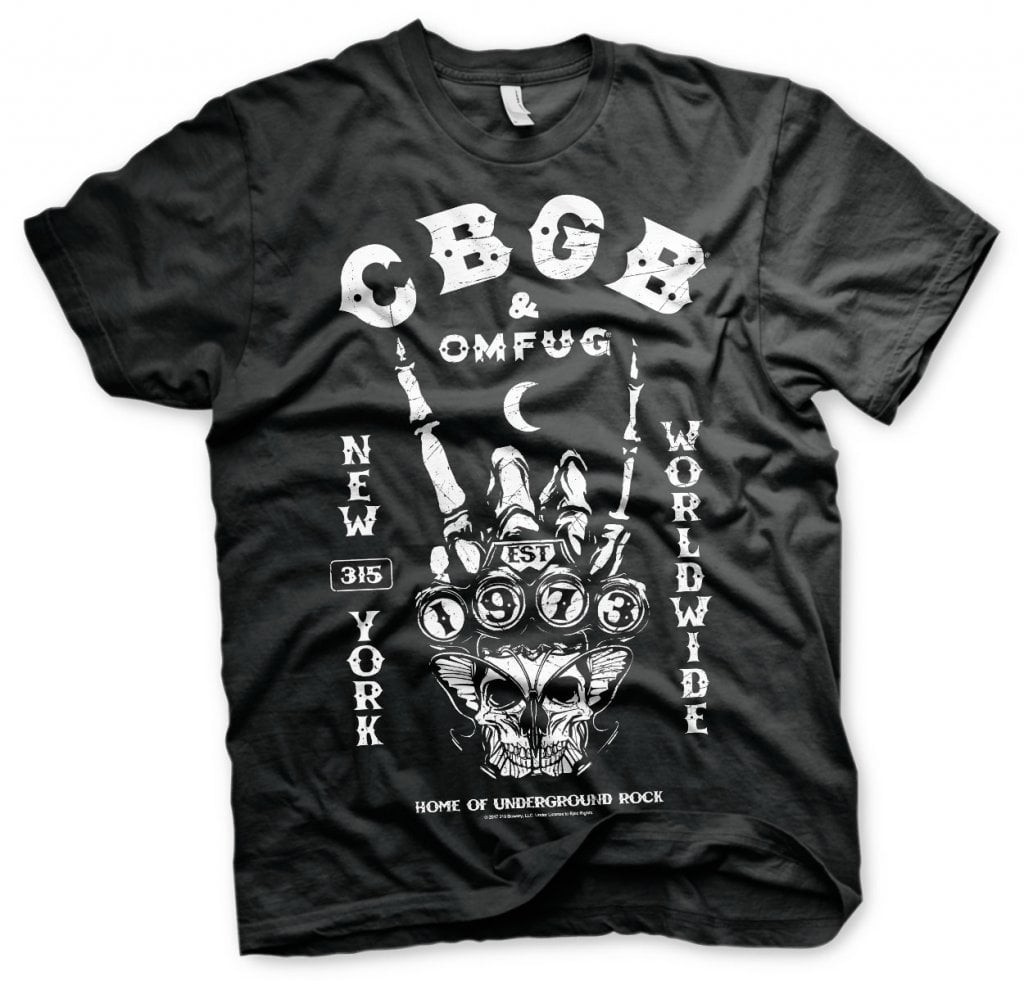 CBGB 315 New York T-Shirt (S Svart)
