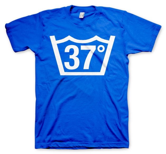 37 Celcius Tee (Blue L)