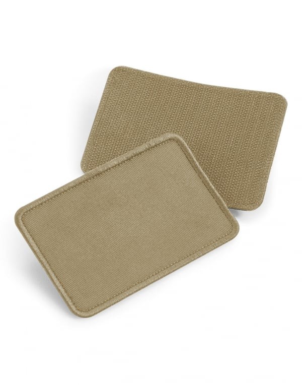 Blank patch med kardborre (Desert sand)