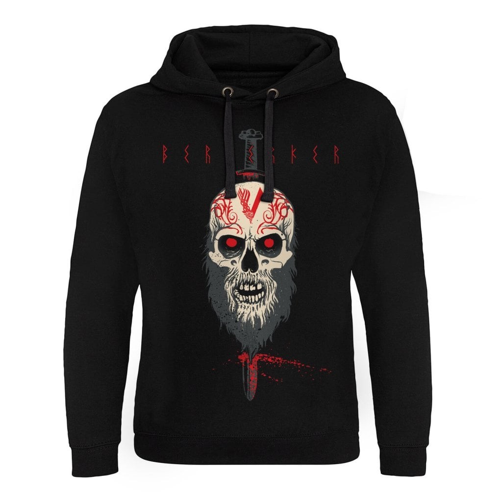 Vikings - Berserker Epic Hoodie Herr (Black L)