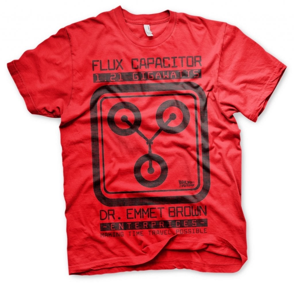 Flux Capacitor T-Shirt for Men - Officially Licensed Merchandise ...