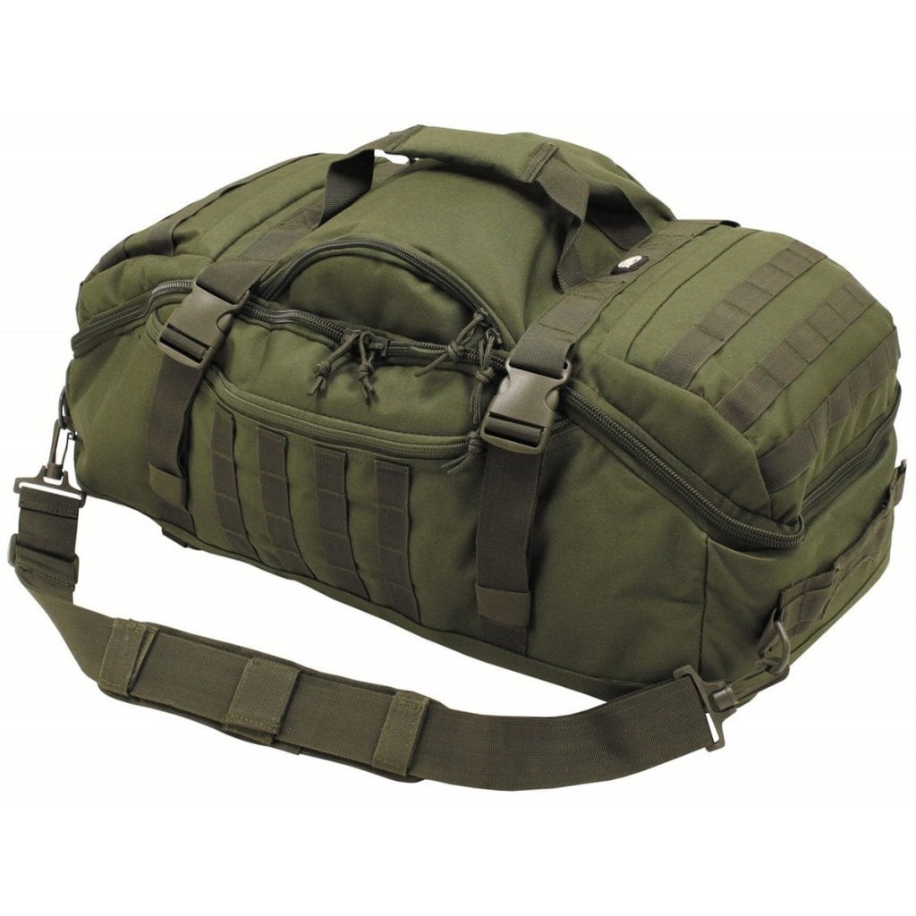 Ryggsäck och bag "travel" (OD green)